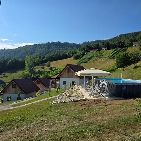 Tatil Evi Glamping Podgoro With Private Hot Tube - Rogatec *